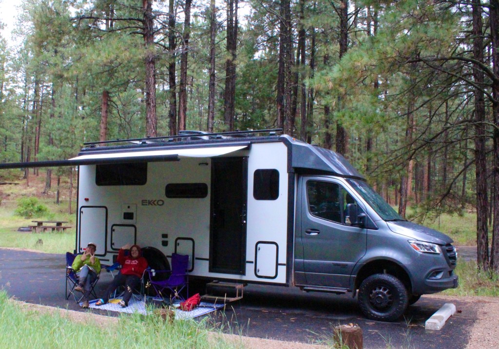 Rainy shakedown RV trip to the Jemez&nbsp;Mountains